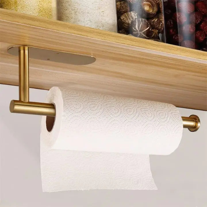 Closora | Elegant Wall Kitchen Paper Towel Holder – drill-free & space-saving