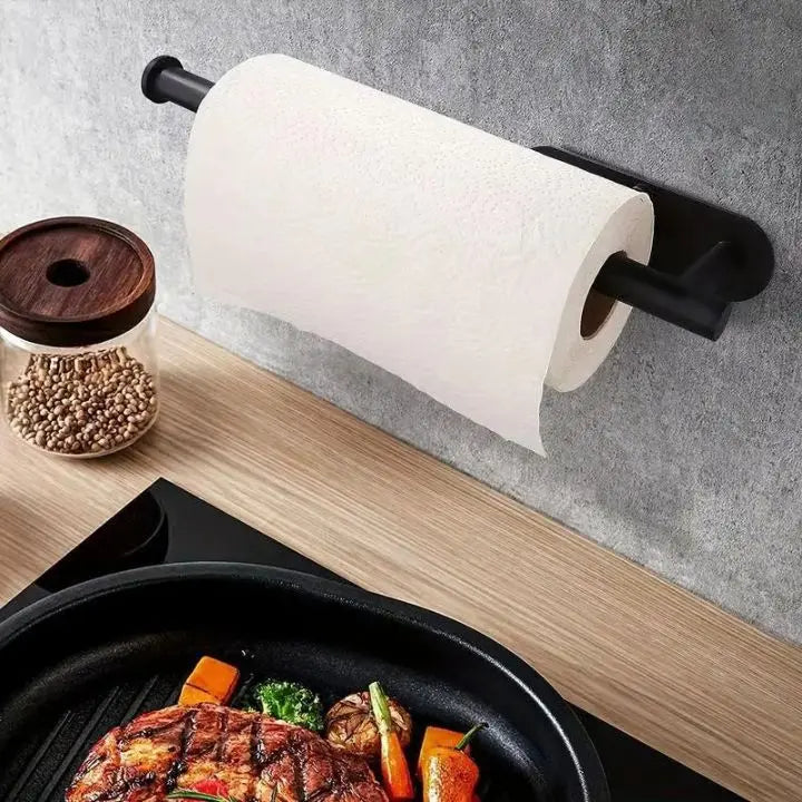 Closora | Elegant Wall Kitchen Paper Towel Holder – drill-free & space-saving