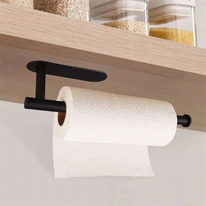 Closora | Elegant Wall Kitchen Paper Towel Holder – drill-free & space-saving
