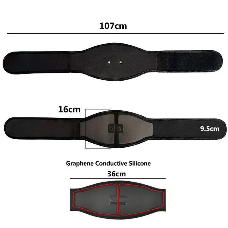 Closora | EMS Abs Trainer – 19-Level Abdominal Muscle Stimulator for Core Strengthening