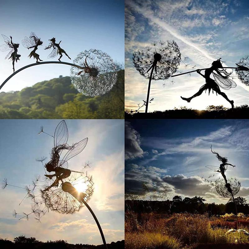 Closora | Enchanting Fairy Garden Sculptures: Dreamy Lawn Decoration