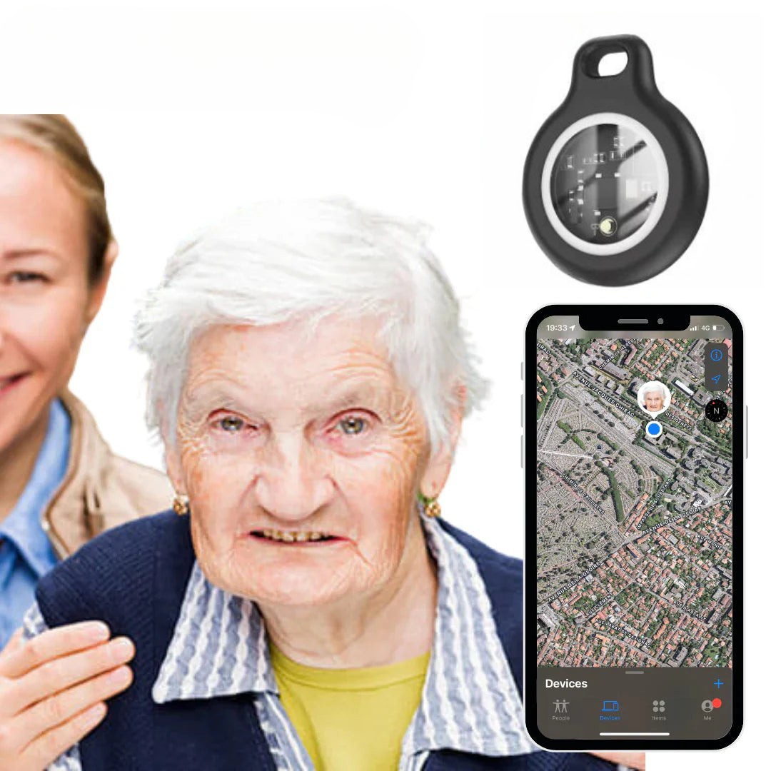 Closora | GPS Tracker for Seniors | Real-Time Tracking, Waterproof & No Subscription Fees for Peace of Mind