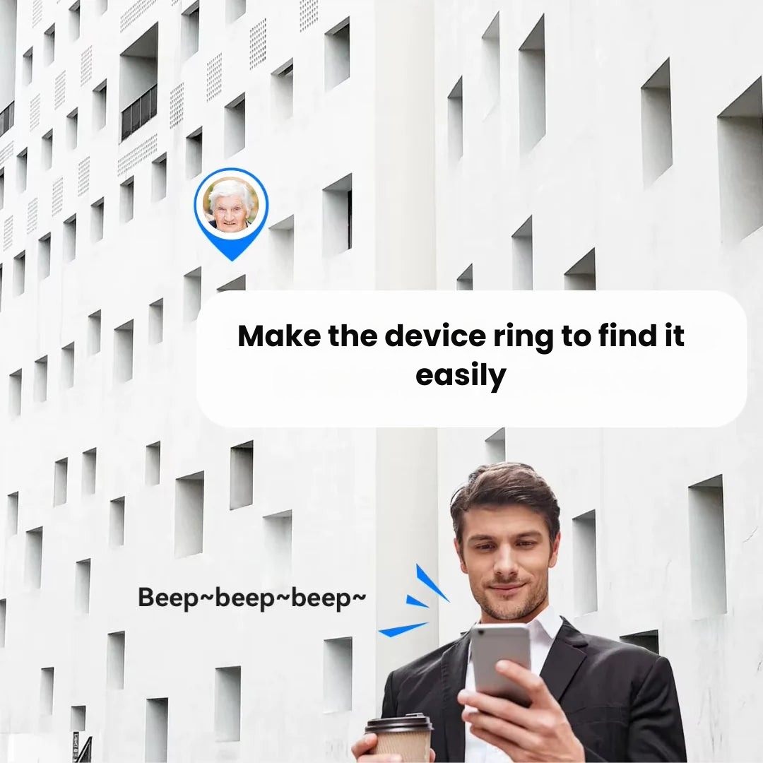Closora | GPS Tracker for Seniors | Real-Time Tracking, Waterproof & No Subscription Fees for Peace of Mind