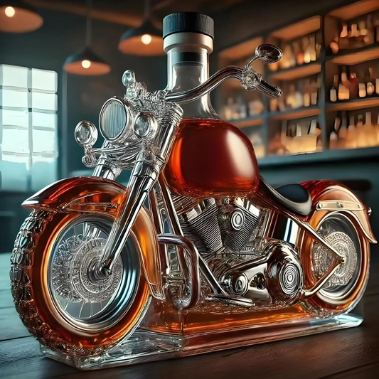 Closora | Harley Motorcycle Shaped Whiskey Decanter for Home Bar