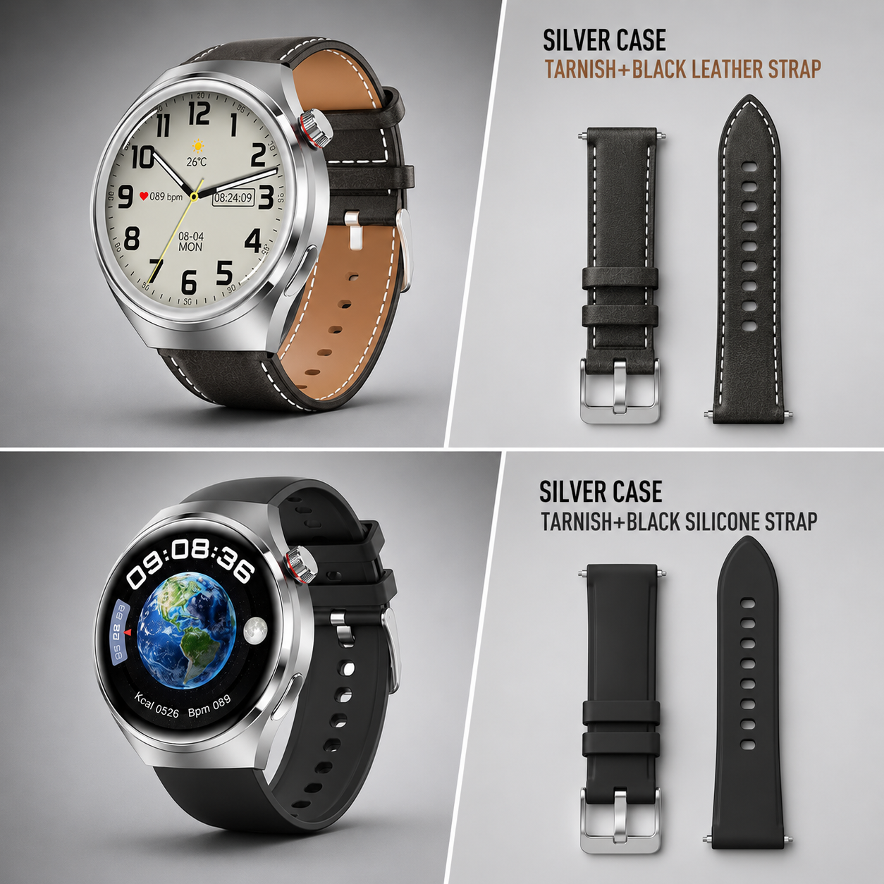 Closora | Health Smartwatch with Blood Pressure Tracker