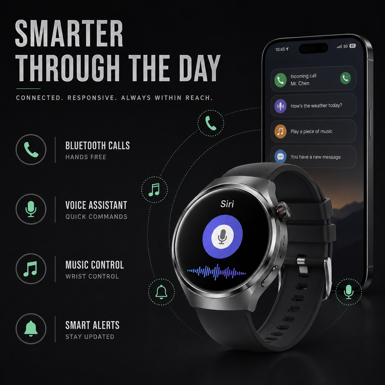 Closora | Health Smartwatch with Blood Pressure Tracker