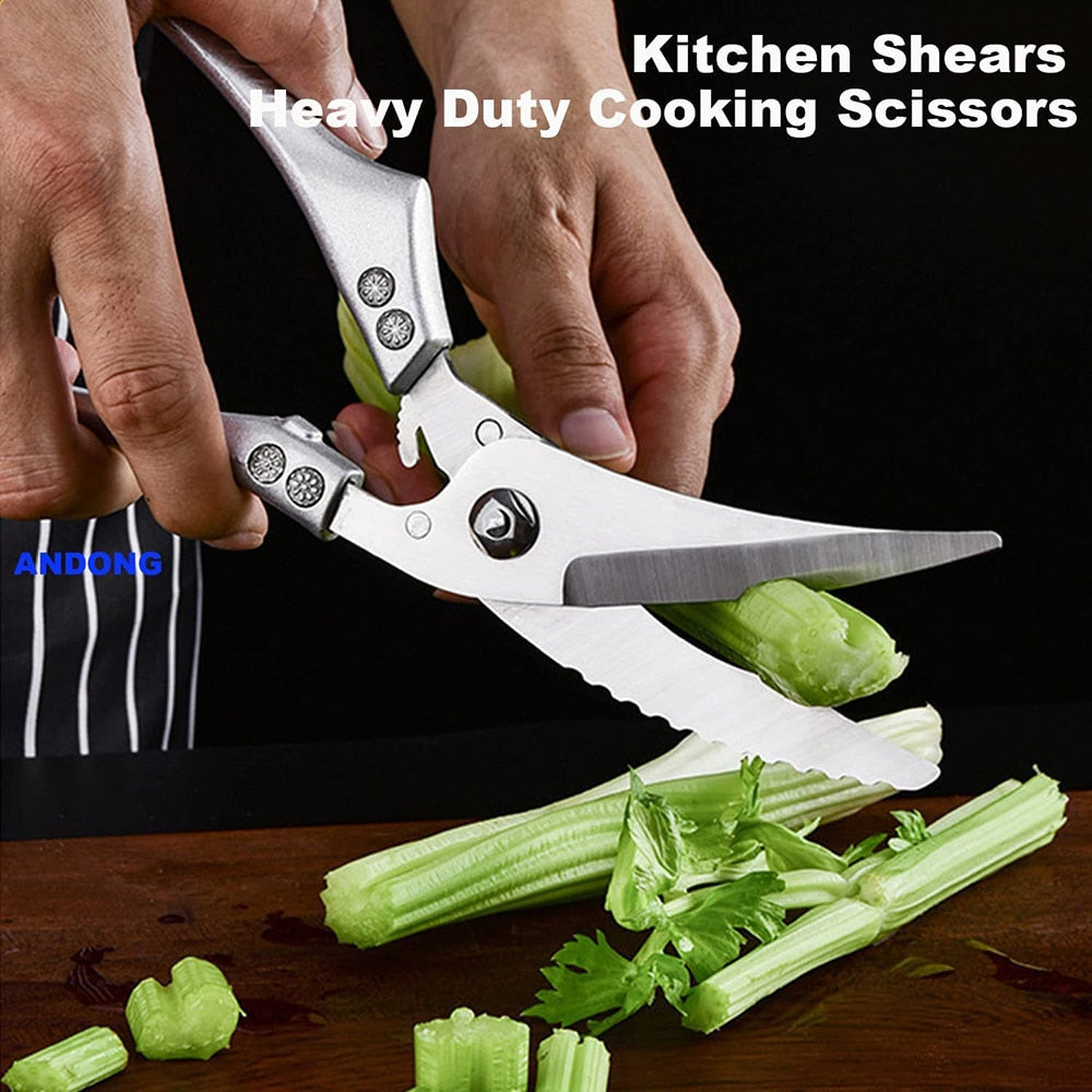 Closora | Heavy Duty Stainless Steel Bone-Cut Scissors