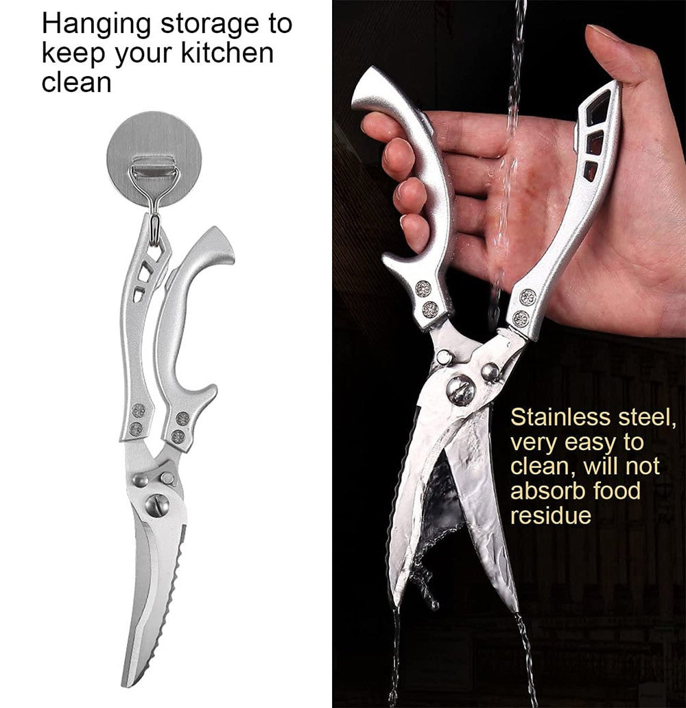 Closora | Heavy Duty Stainless Steel Bone-Cut Scissors