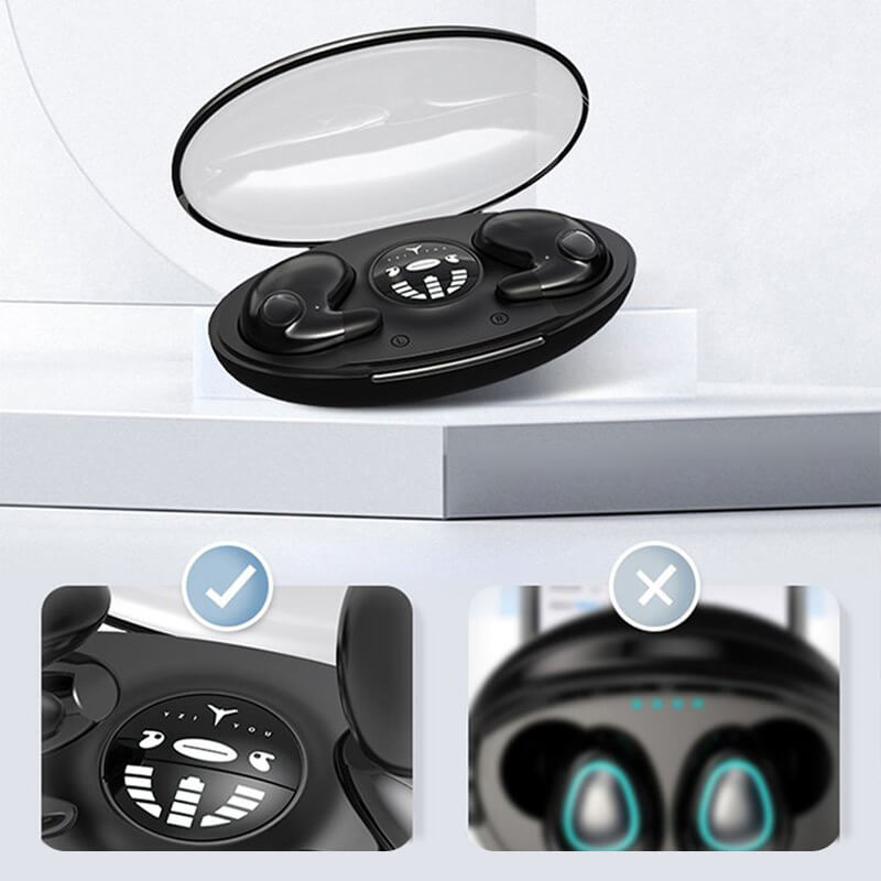 Closora | Invisible Wireless Sleep Earbuds | IPX5 Waterproof with Noise Isolation