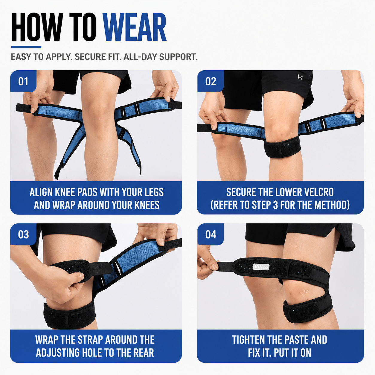 Closora | KnevoPro Adjustable Patellar Support Strap