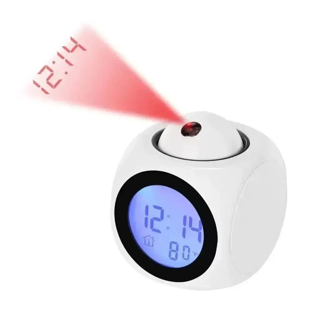 Closora | LuminovaCube Digital Projection Alarm Clock