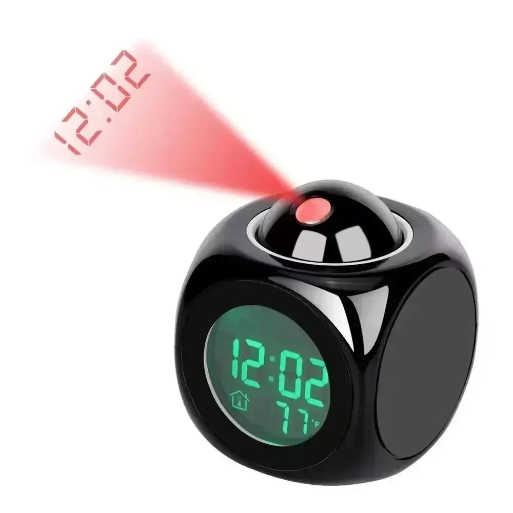 Closora | LuminovaCube Digital Projection Alarm Clock