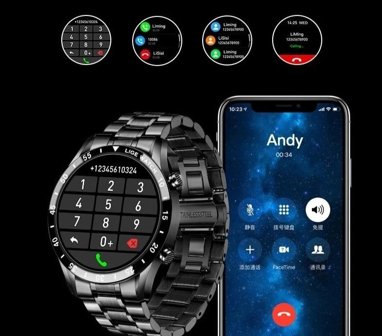 Closora | Luxury 4G Smartwatch – Stylish Watch with Calls, GPS & Health Features