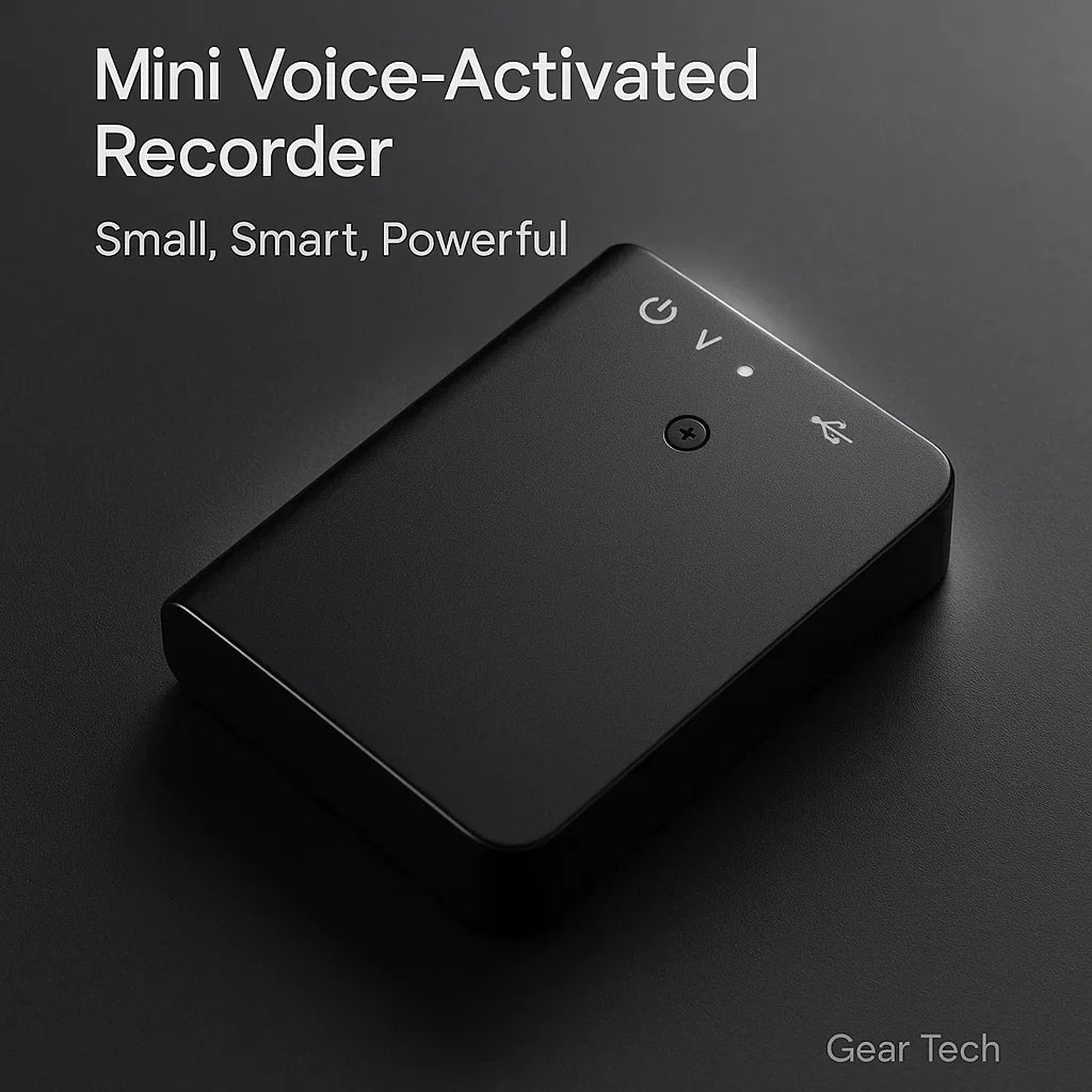 Closora | Miniature Voice Recorder – Small, Discreet, and Powerful Audio Capture | Perfect for Stealth Recording and Voice Activation