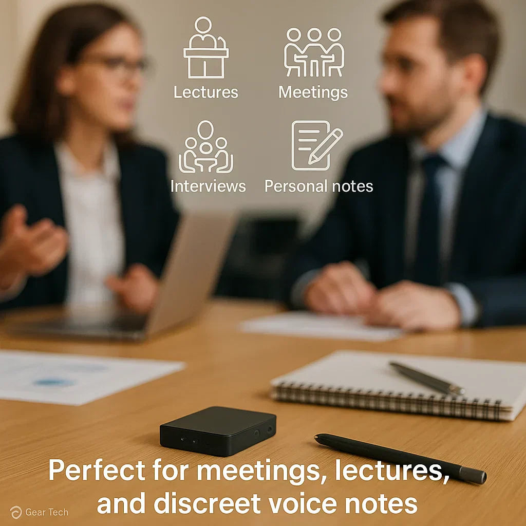 Closora | Miniature Voice Recorder – Small, Discreet, and Powerful Audio Capture | Perfect for Stealth Recording and Voice Activation