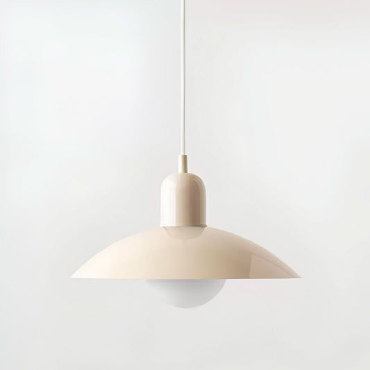 Closora | Modern Macaron Bauhaus Pendant Light – Iron Shade