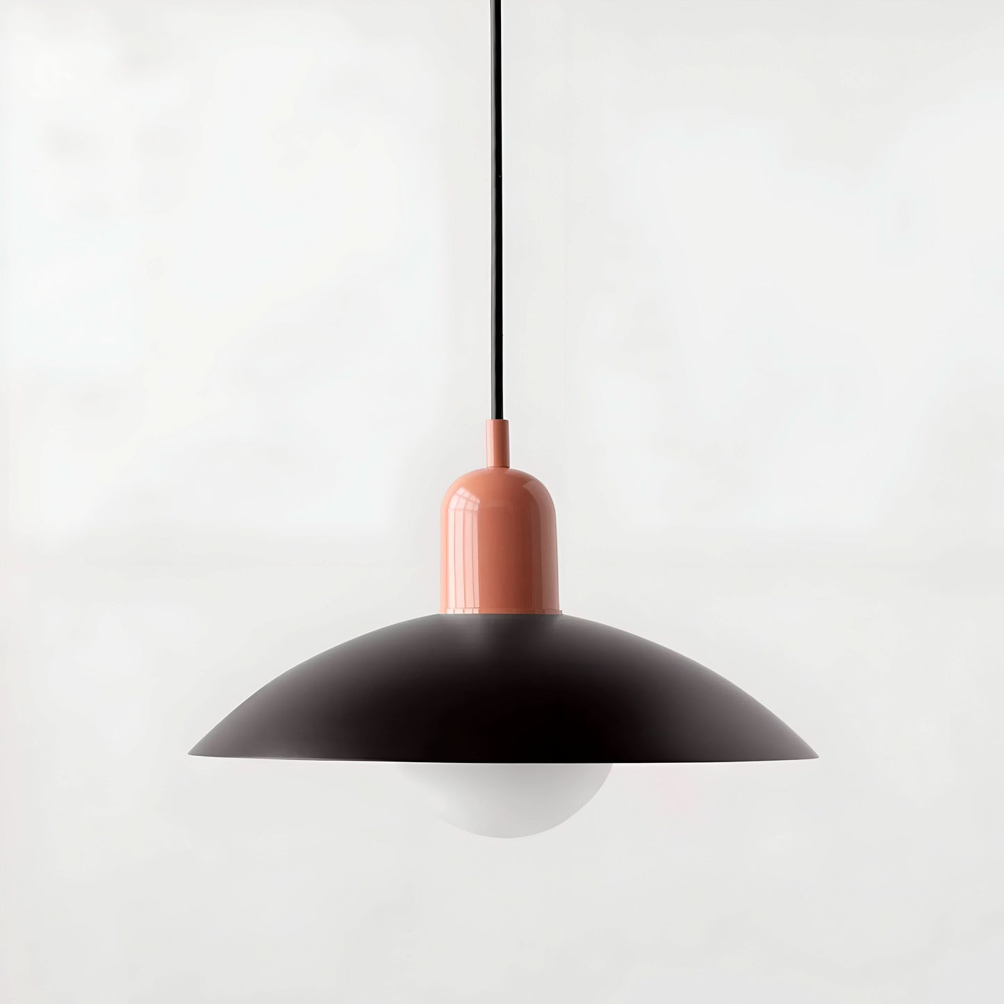 Closora | Modern Macaron Bauhaus Pendant Light – Iron Shade