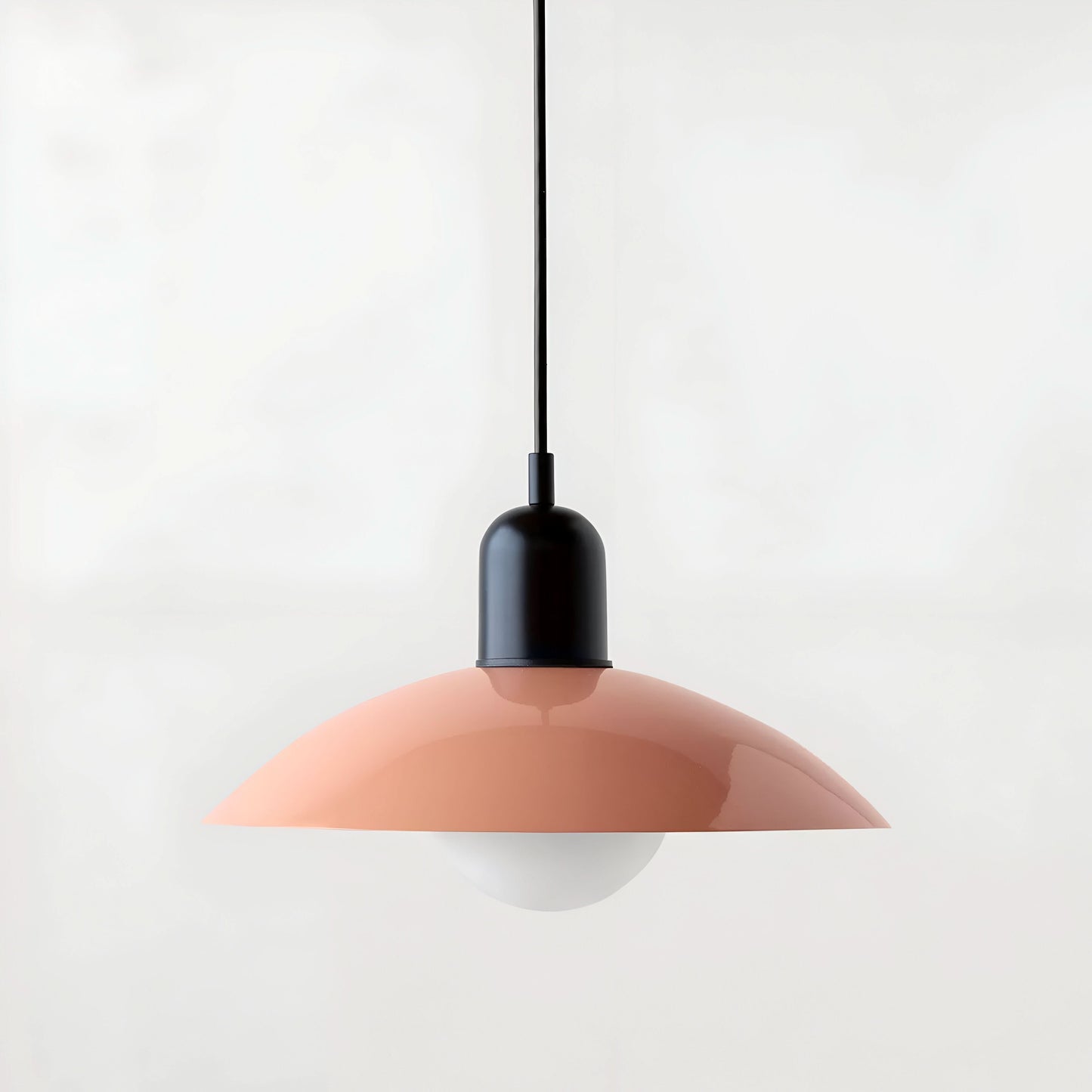 Closora | Modern Macaron Bauhaus Pendant Light – Iron Shade