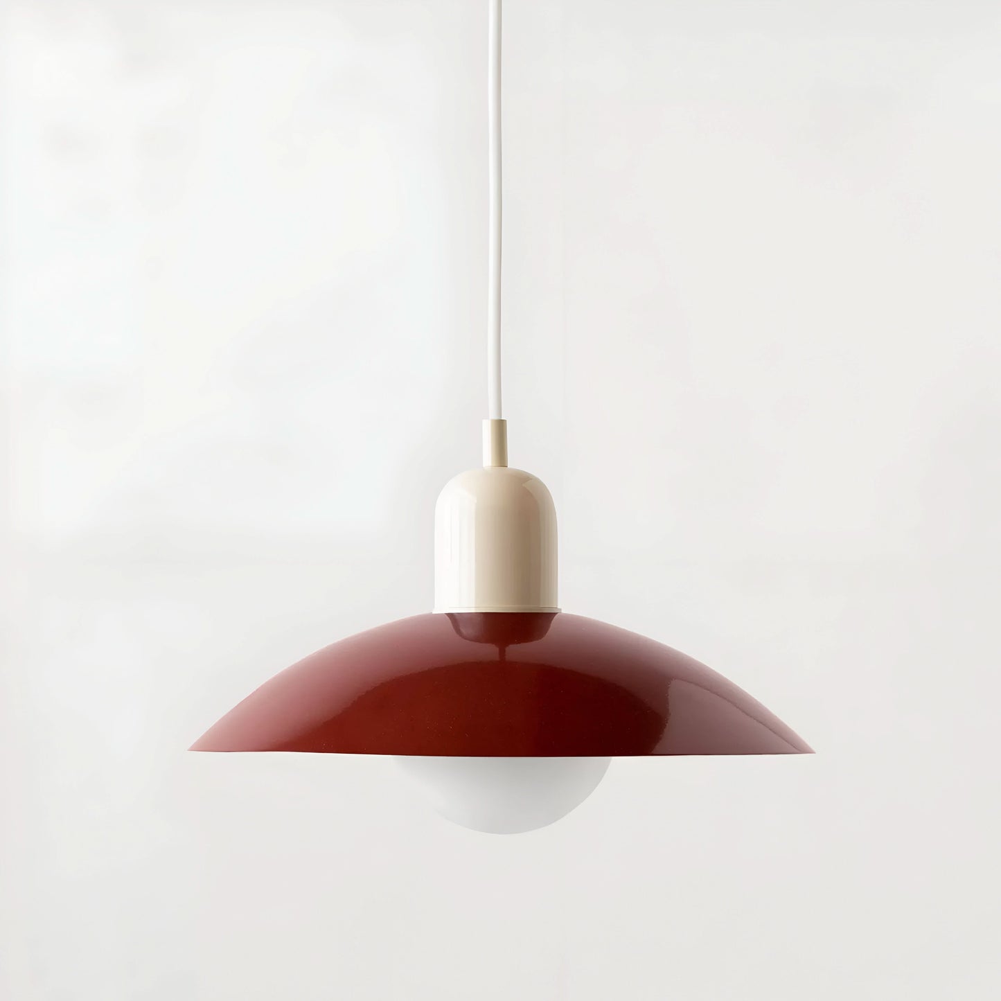 Closora | Modern Macaron Bauhaus Pendant Light – Iron Shade