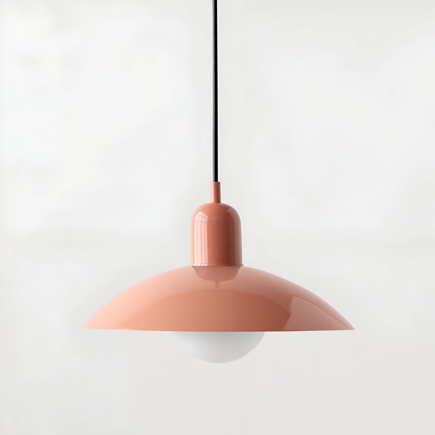 Closora | Modern Macaron Bauhaus Pendant Light – Iron Shade