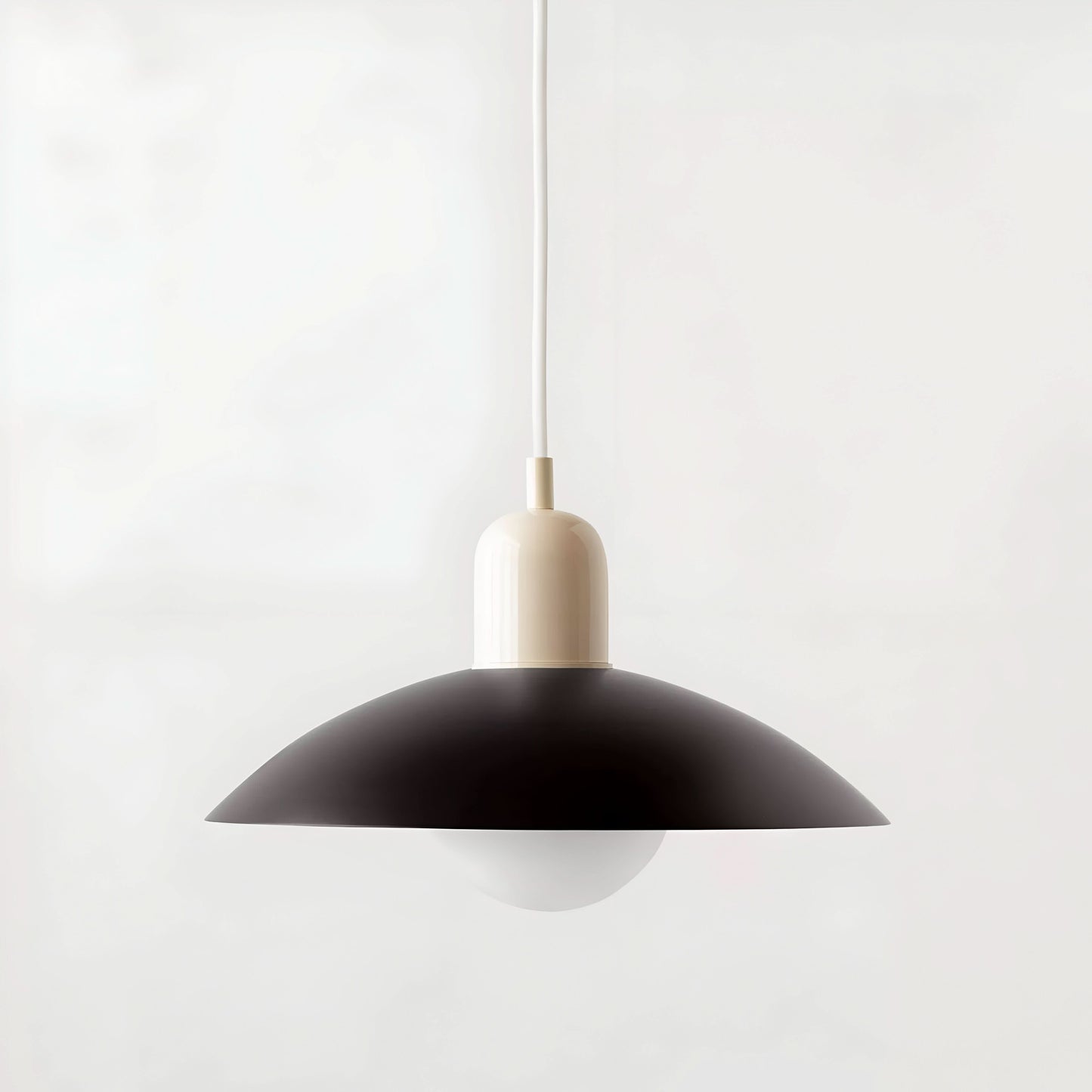 Closora | Modern Macaron Bauhaus Pendant Light – Iron Shade