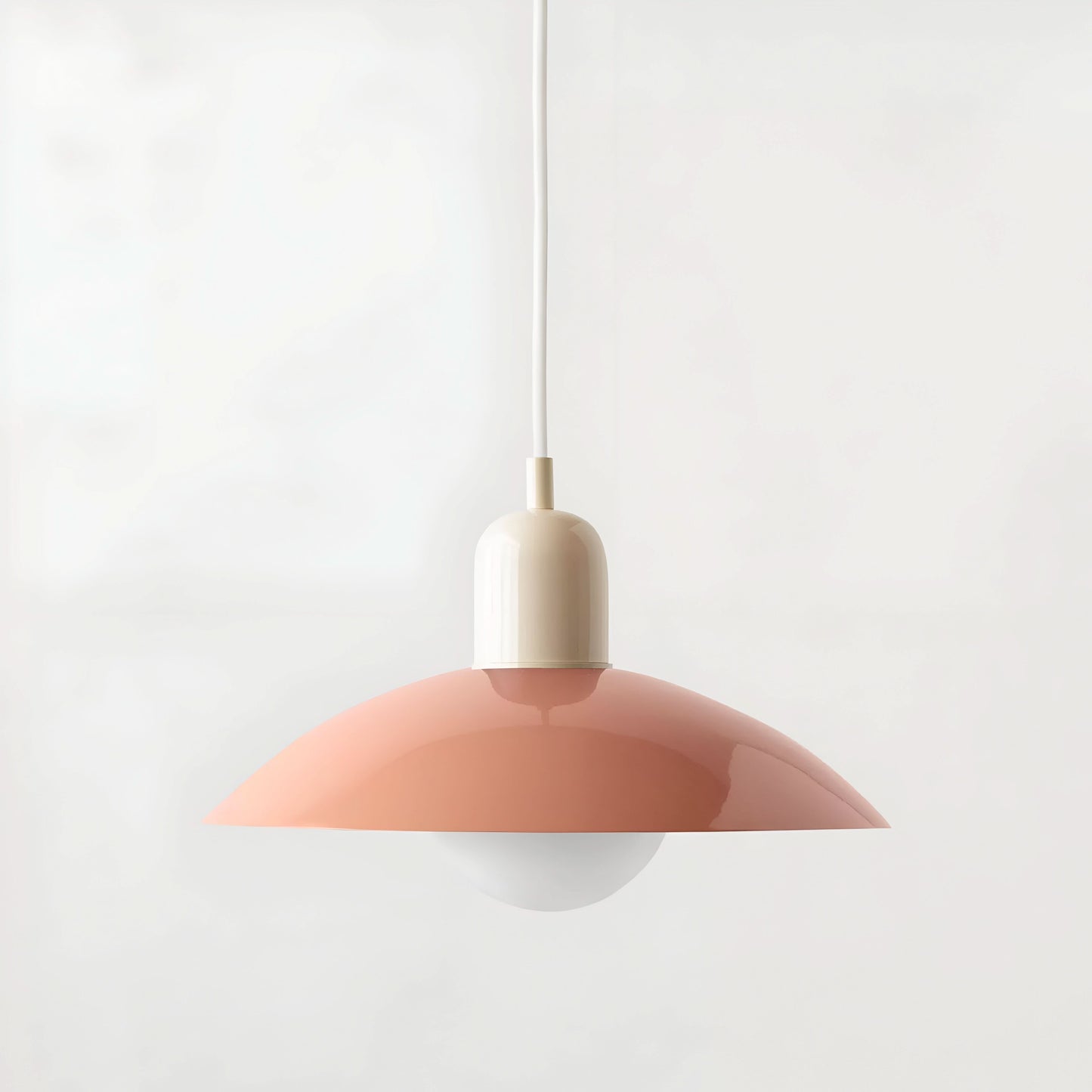 Closora | Modern Macaron Bauhaus Pendant Light – Iron Shade