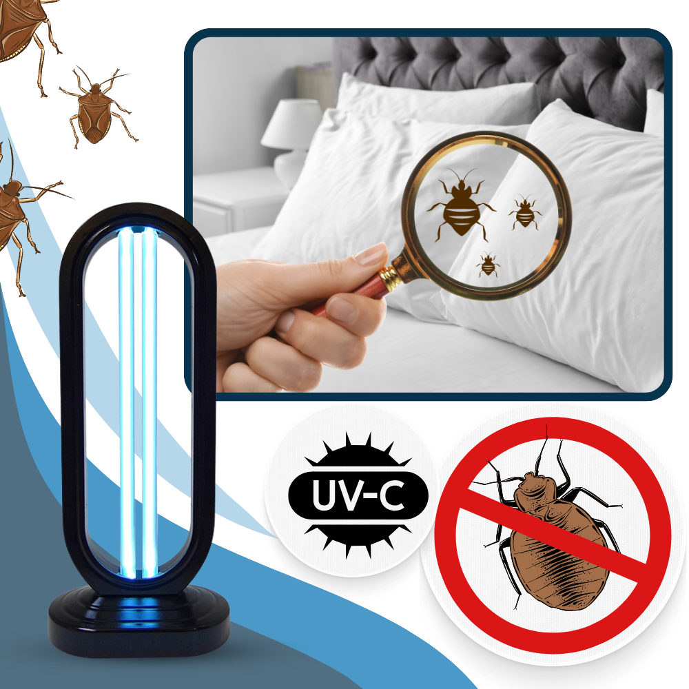 Closora | Multi-Surface UV Disinfectant Bulb – Strongest Bed Bug Killer for Home & Travel Use