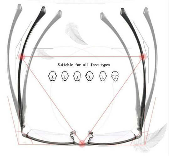 Closora | Optivista Multifocal Glasses with Automatic Vision Adjustment and Blue Filter