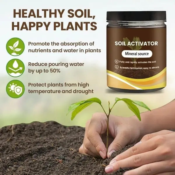 Closora | Organic Soil Activator for Robust Plant Growth