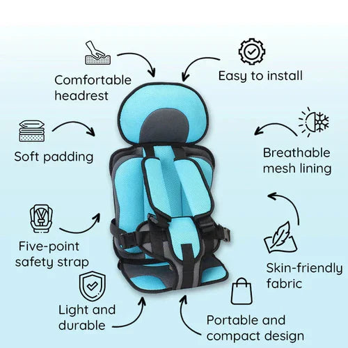 Closora | Portable & Foldable Child Car Booster Seat