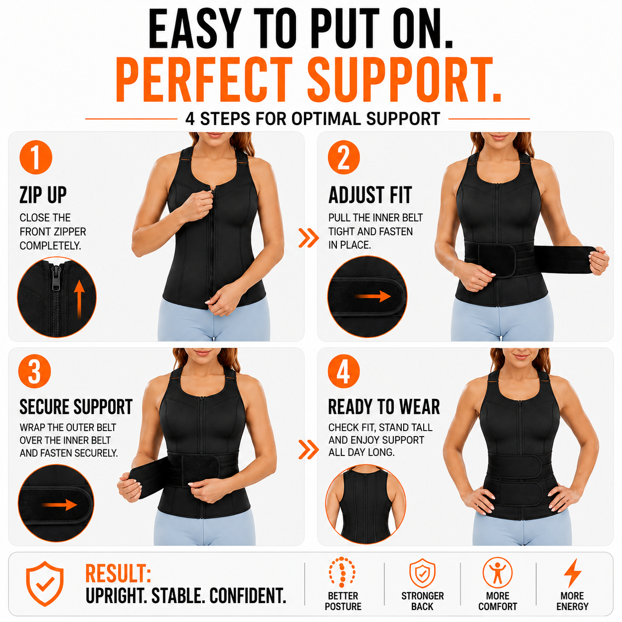 Closora | PostuFlexor Adjustable Clavicle Posture Brace