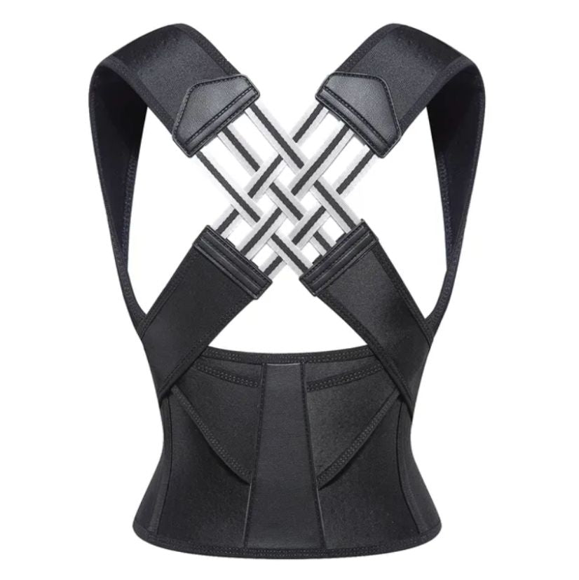 Closora | Posture Correction Belt | Instant Back & Shoulder Support | Black