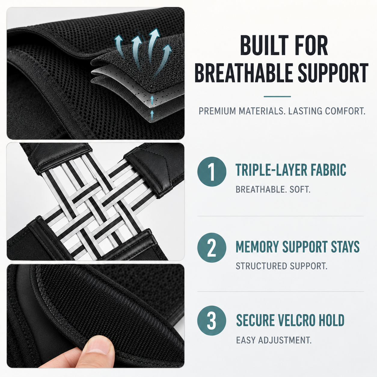 Closora | Postuvera Adjustable Posture Support Brace