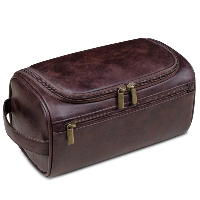 Closora - Premium Leather Toiletry Bag for Travelers
