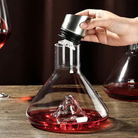 Closora | Premium Wine Decanter | Lead-Free Crystal with Quick Aeration & Filtration for Enhanced Flavor Experience