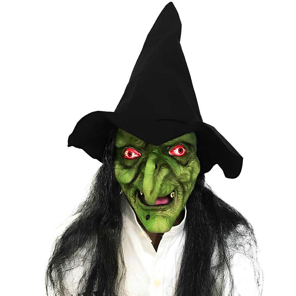 Closora | Realistic Old Man Mask – Halloween and Cosplay Latex Mask with Movable Mouth