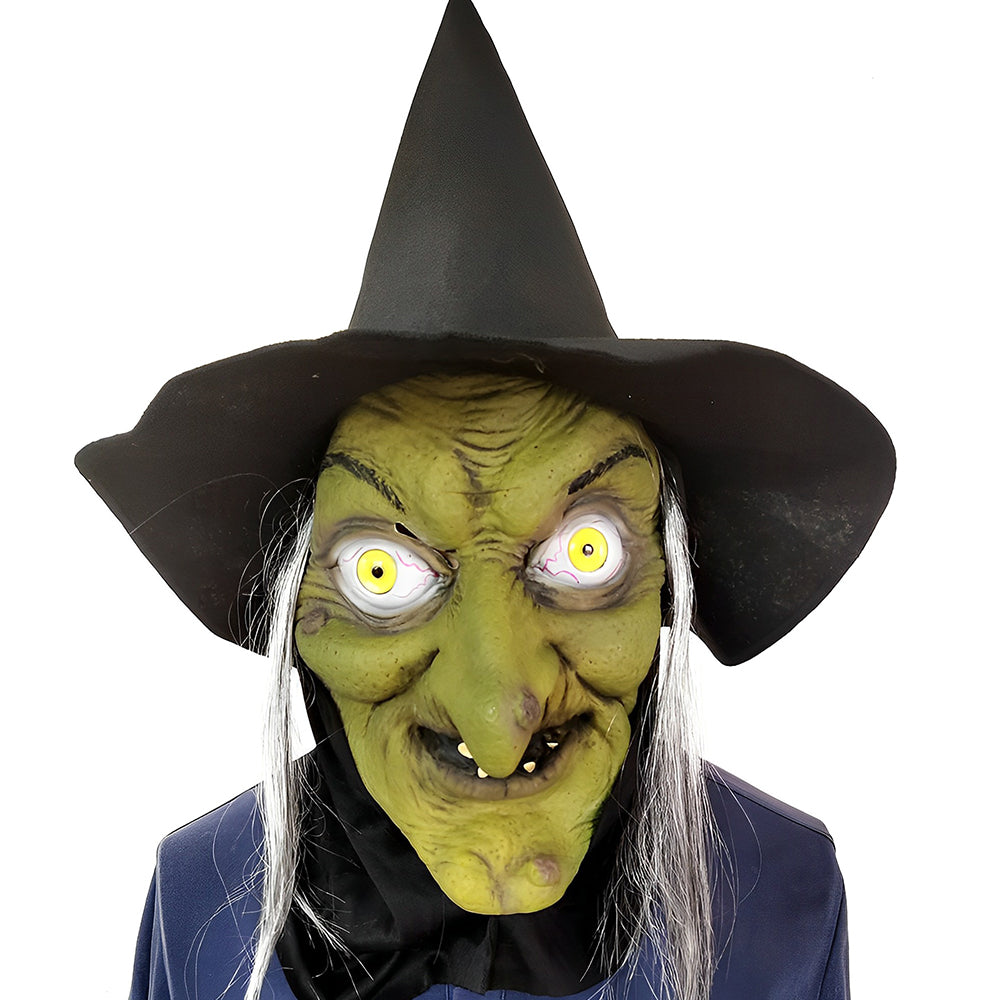 Closora | Realistic Old Man Mask – Halloween and Cosplay Latex Mask with Movable Mouth