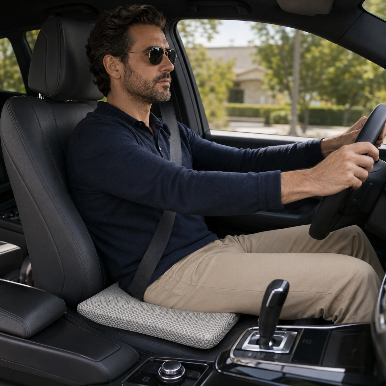 Closora | RideLift Breathable Honeycomb Seat Cushion