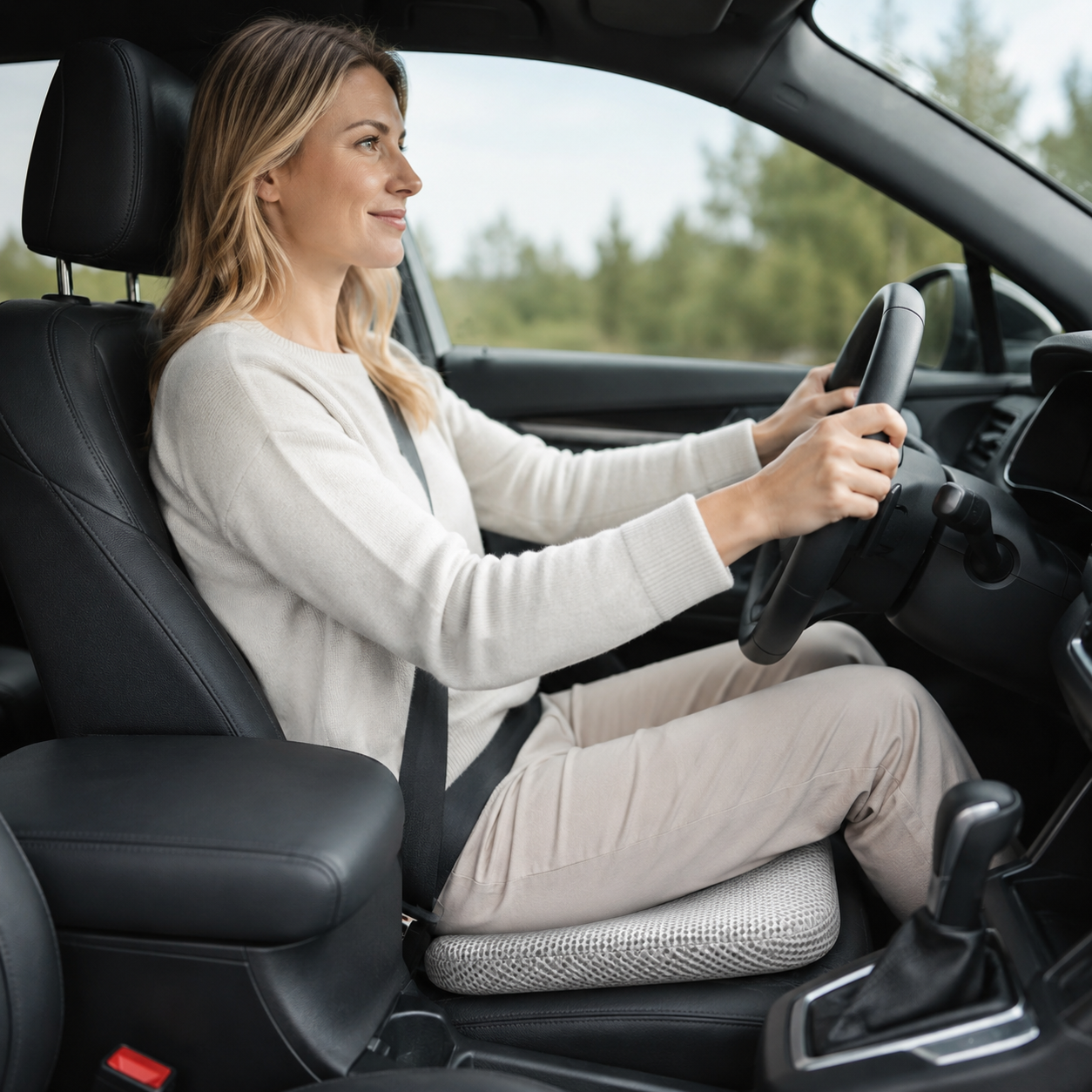 Closora | RideLift Breathable Honeycomb Seat Cushion