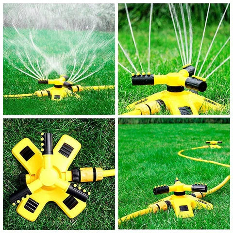 Closora | Rotating Sprinkler for Lawn | 360° Coverage, Water-Saving Technology & Adjustable Spray for Efficient Garden Irrigation