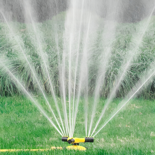 Closora | Rotating Sprinkler for Lawn | 360° Coverage, Water-Saving Technology & Adjustable Spray for Efficient Garden Irrigation