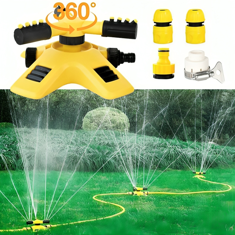 Closora | Rotating Sprinkler for Lawn | 360° Coverage, Water-Saving Technology & Adjustable Spray for Efficient Garden Irrigation