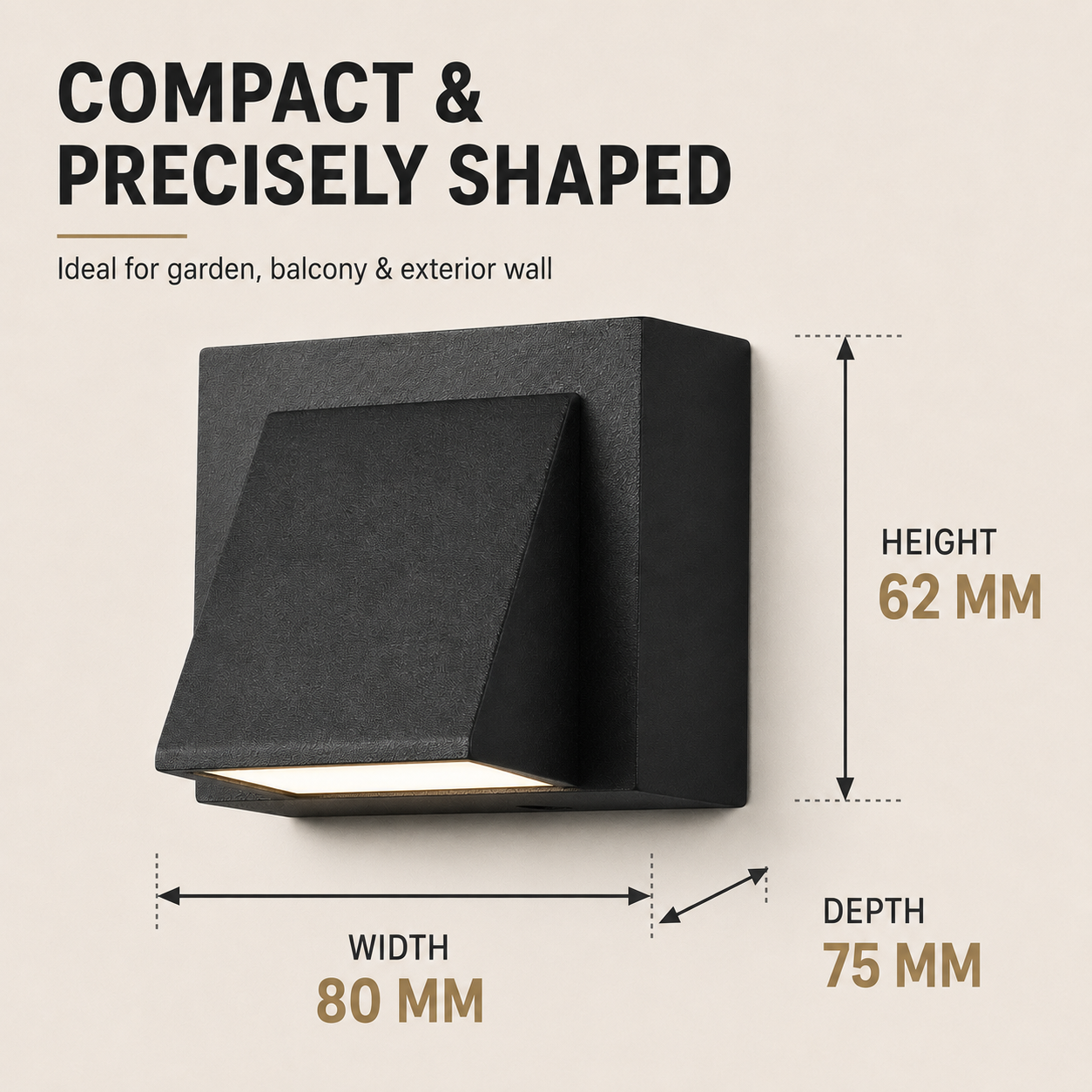 Closora | Sconcera IP65-Rated Outdoor Wall Sconce