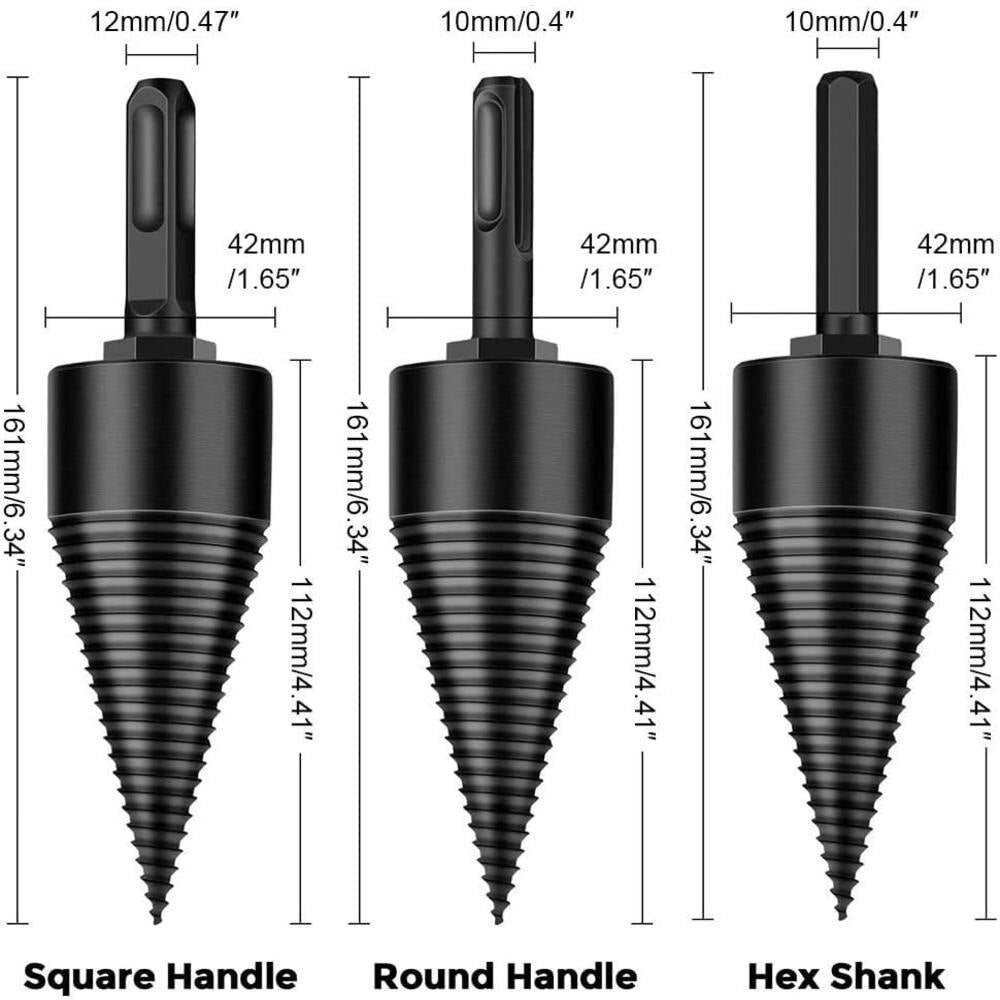 Closora Shank Firewood Drill Bit - Works With Any Drill