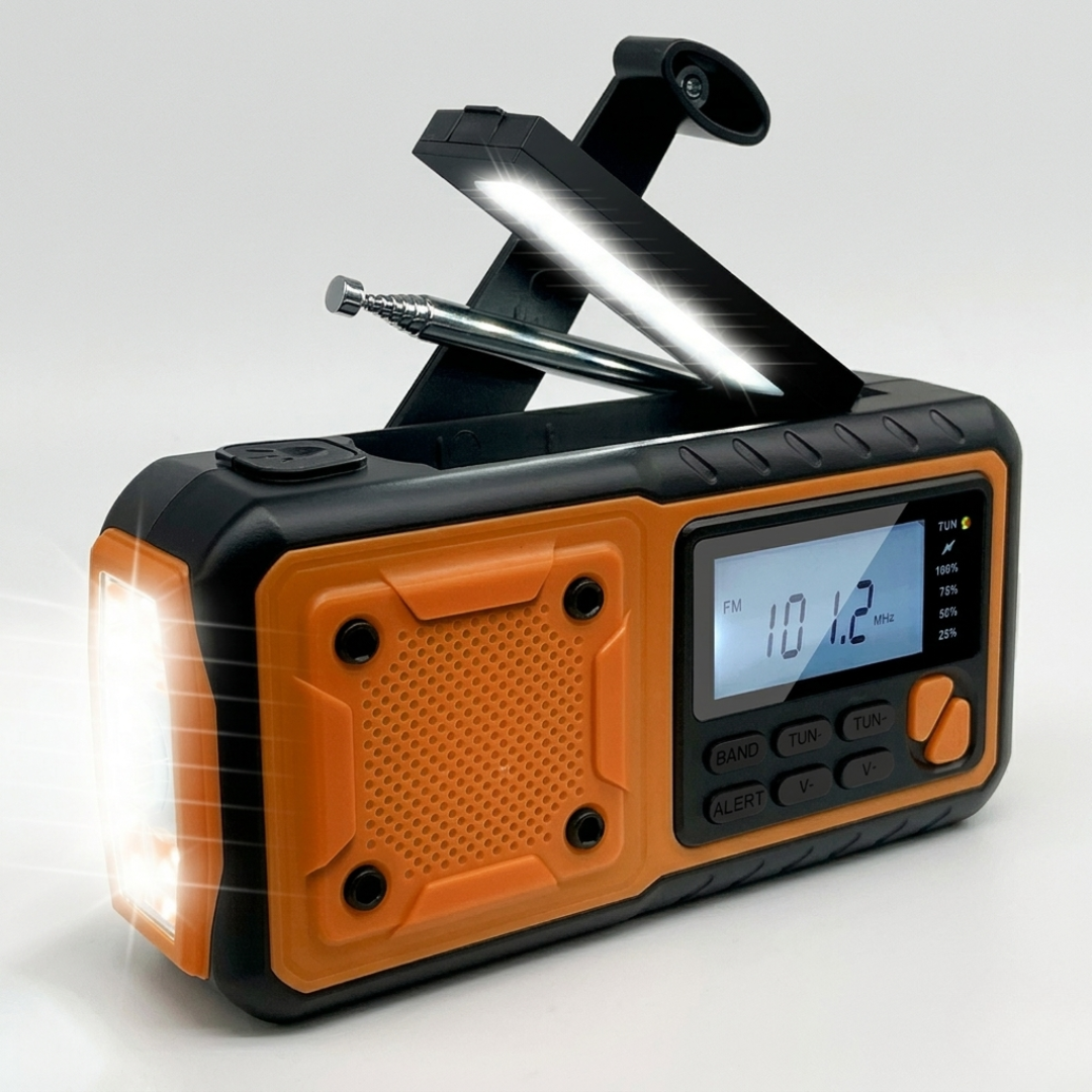 Closora | Solavox Portable Emergency Crank Radio