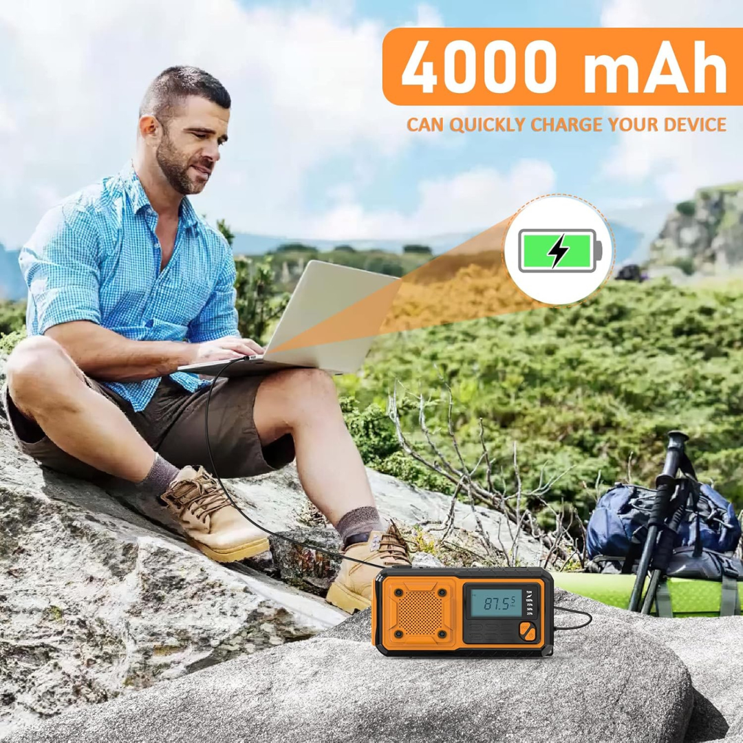 Closora | Solavox Portable Emergency Crank Radio