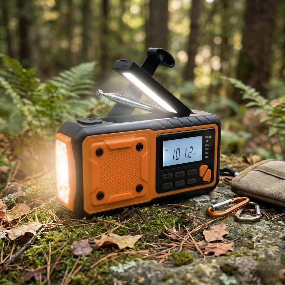 Closora | Solavox Portable Emergency Crank Radio