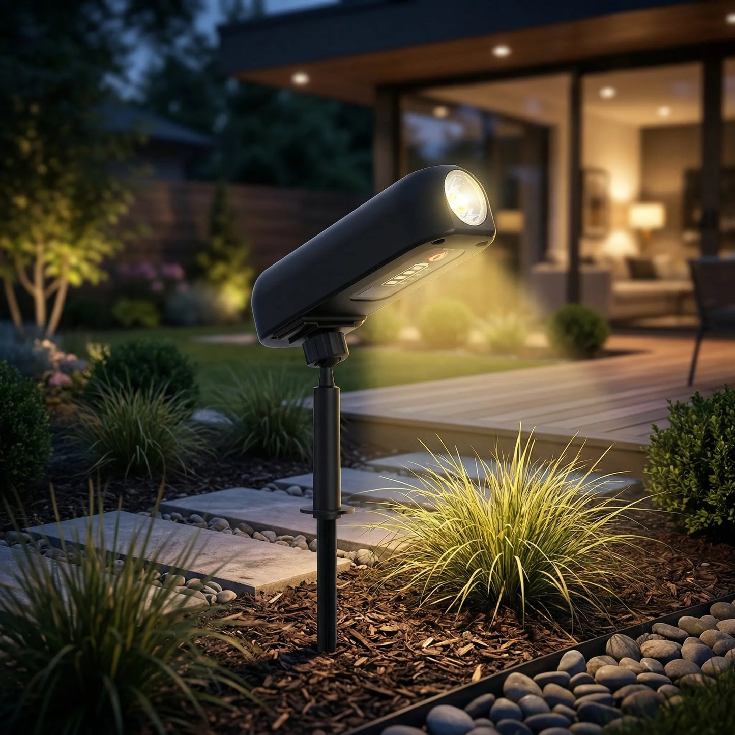 Closora | Solendra Adjustable Solar-Powered Outdoor Spotlight