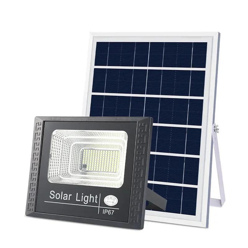 Closora | Soluxe Solar-Powered Outdoor Flood Light With Remote