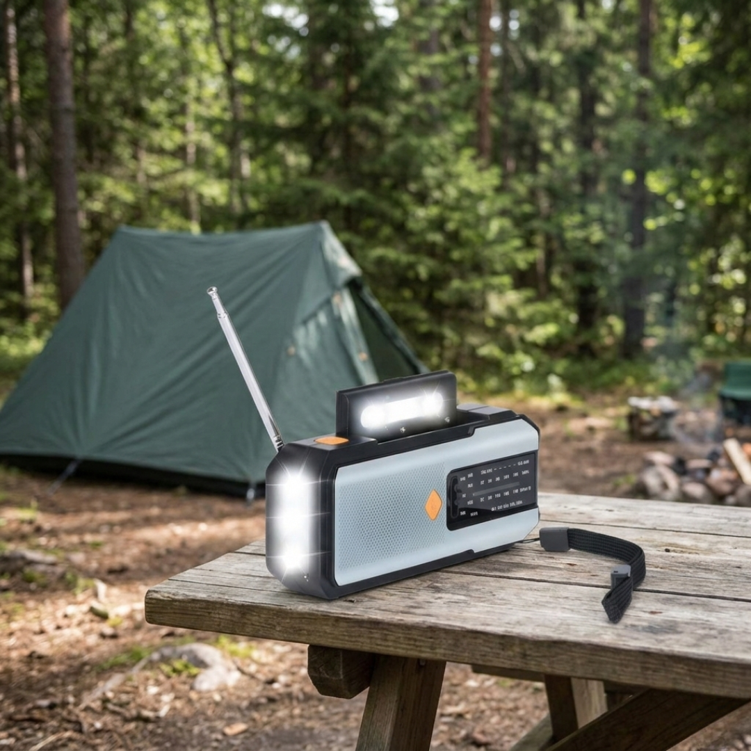Closora | StormLumen Portable Hand Crank Radio